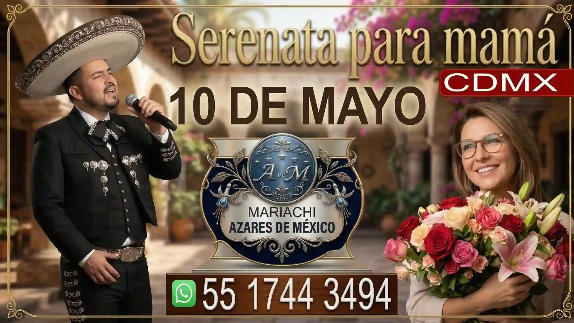 Mariachi en CDMX serenatas precios 10 de mayo Mariachi para serenatas 10 de mayo en CDMX